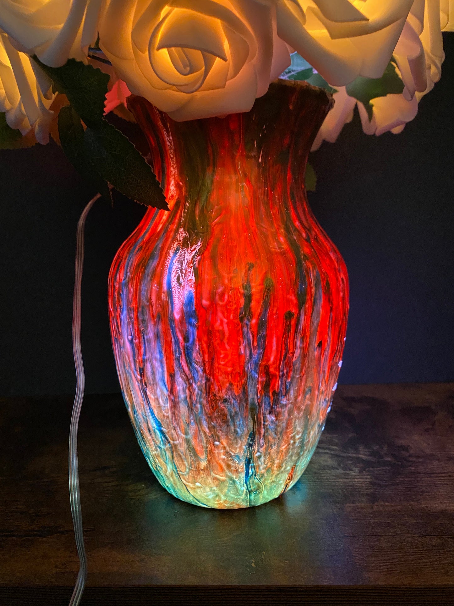 Artistic Golden Sun Lamp