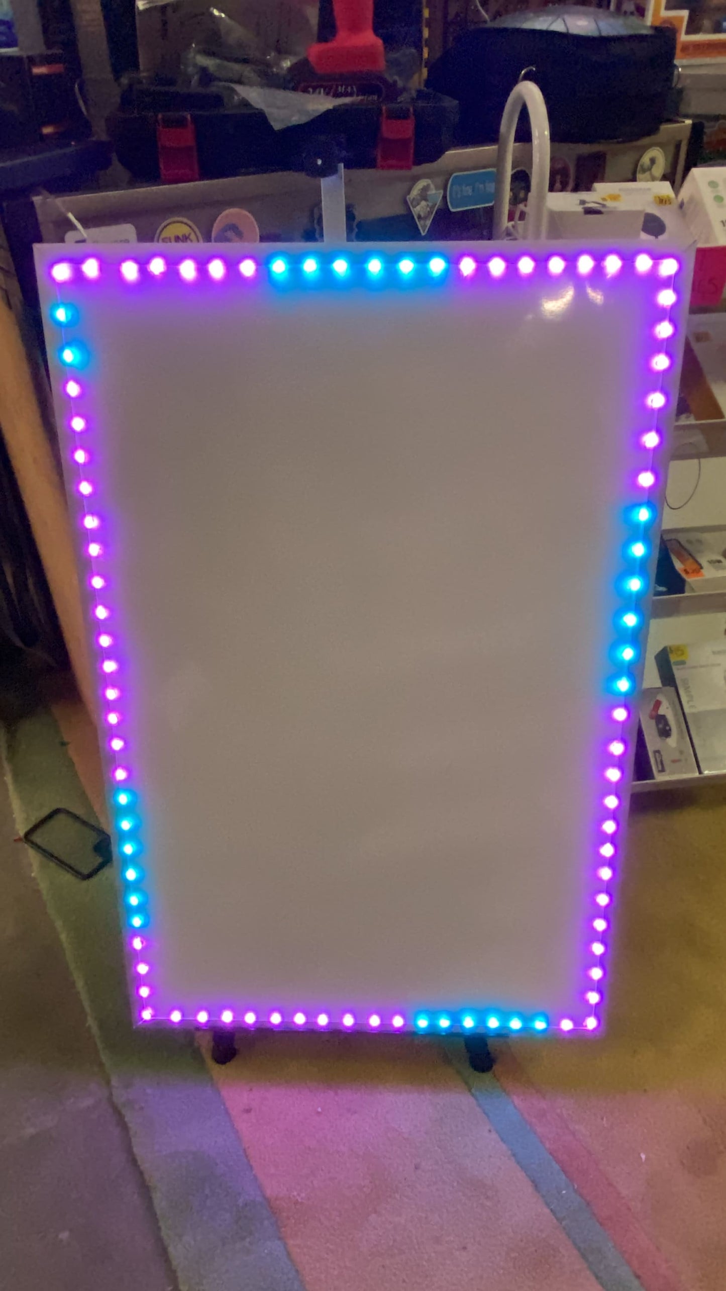 LED Dry Erase Board Advertising Signs