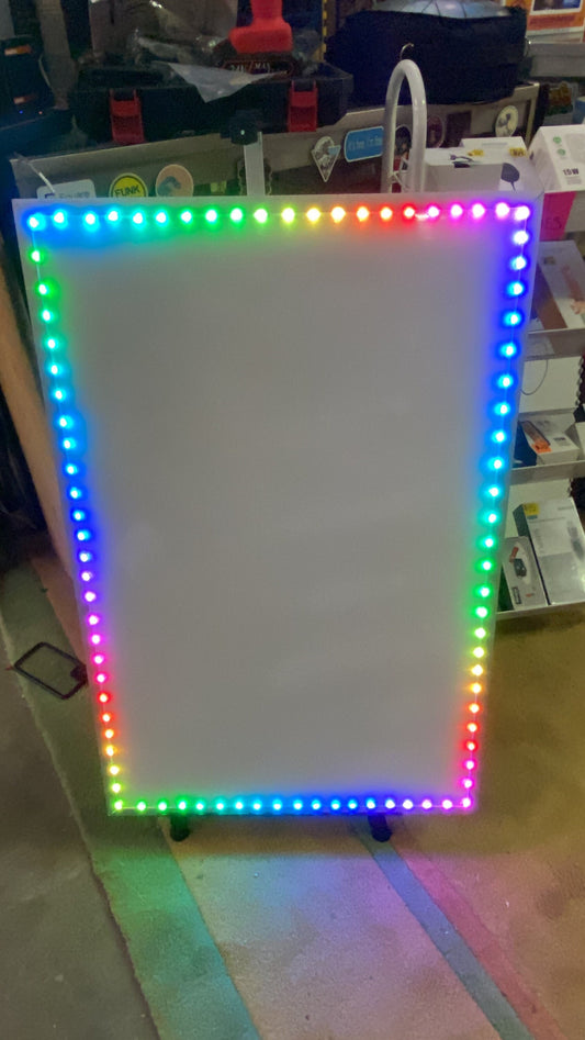 LED Dry Erase Board Advertising Signs