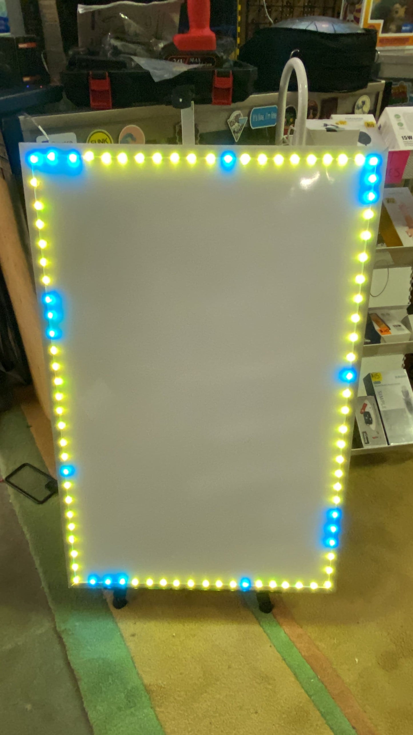 LED Dry Erase Board Advertising Signs