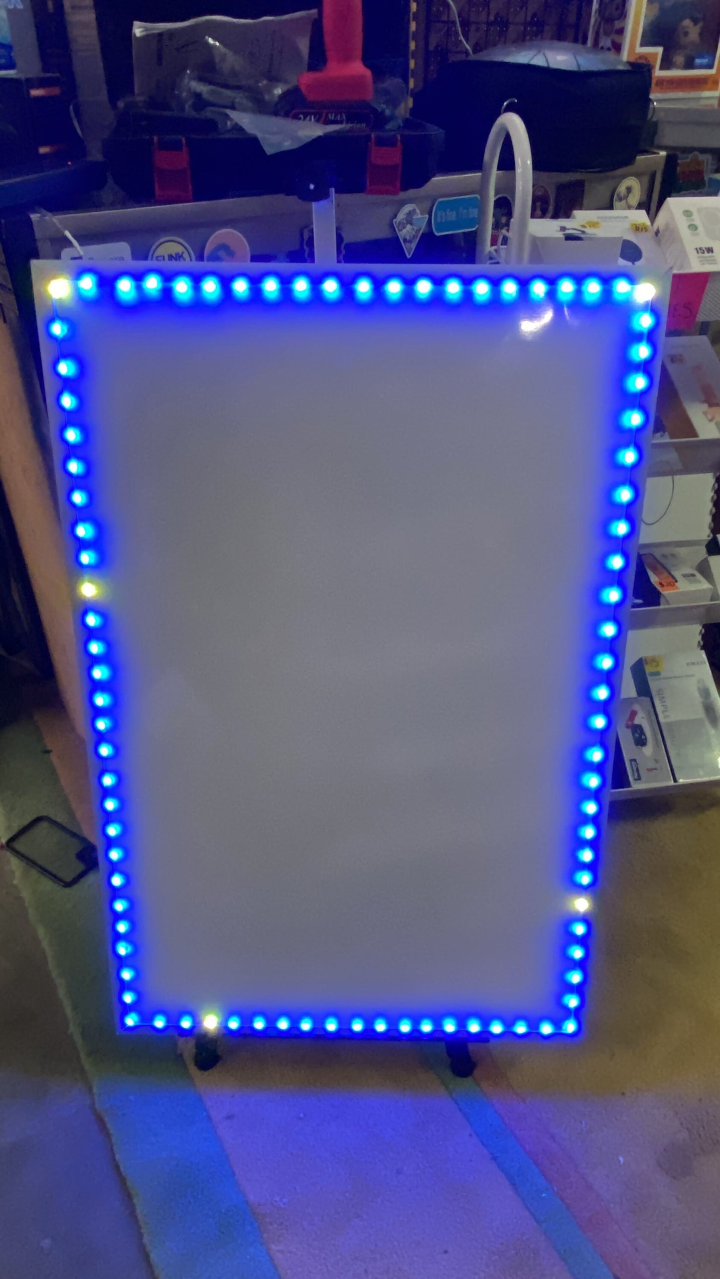 LED Dry Erase Board Advertising Signs