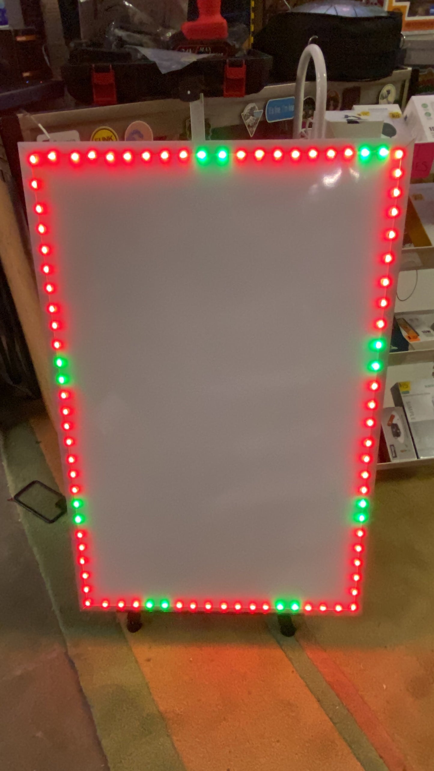 LED Dry Erase Board Advertising Signs